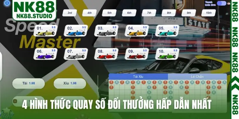 4 hình thức quay số đổi thưởng hấp dẫn nhất